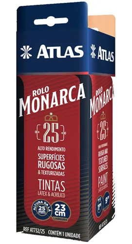 ROLO LA SINTETICA MONARCA 25MM / 23 CM