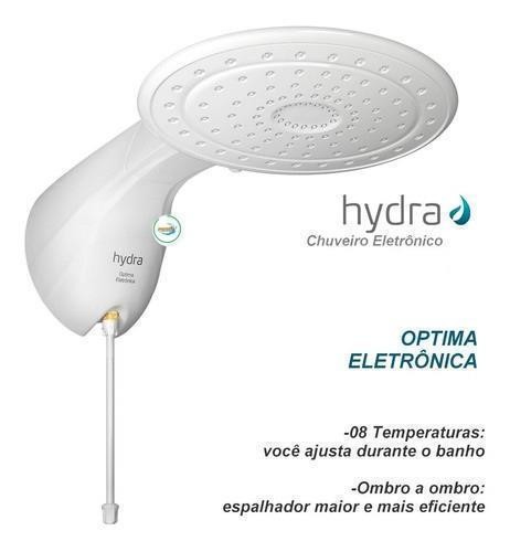 DUCHA OPTIMA MULT 8T 7700W 220V - HYDRA - BRANCO