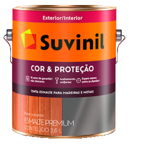 ESMALTE SUVINIL BRILHANTE VERMELHO - 3.6L