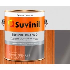 ESMALTE SUVINIL BRILHANTE SEMPRE BRANCO - 3.6L